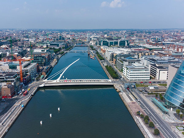River Liffey in Dublin