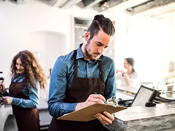 people working on laptops