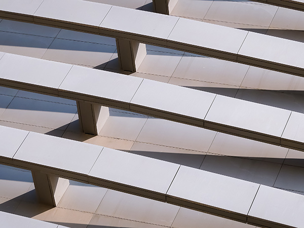 Abstract steps, lines and shadows